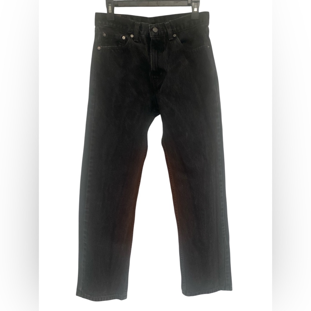 Levi's Men's Straight Black Jeans GUC 31x30